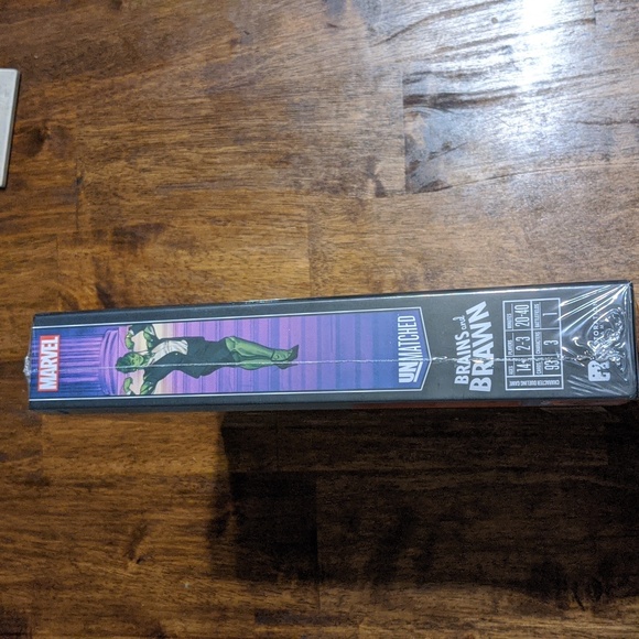 Sealed Unmatched: Marvel - Brains and Brawn - Picture 6 of 7